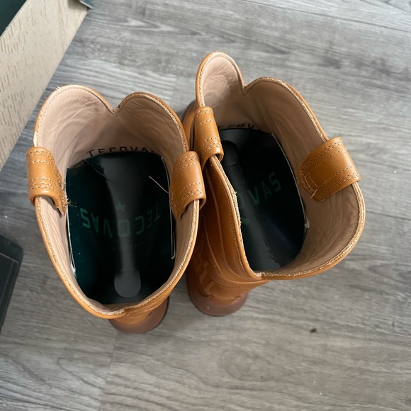 Tecovas brown leather boots size 9.5 - Picture 4 of 5